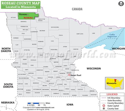 Roseau County, Minnesota .